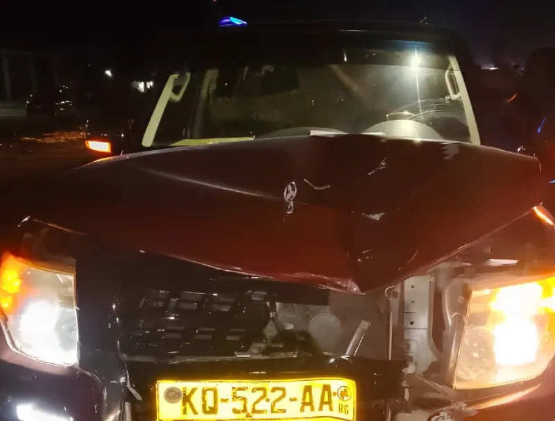 Véhicule accidenté sur la Nationale 1