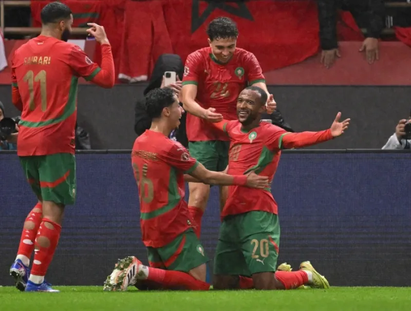 Ayoub El Kaabi, footballeur international Marocain