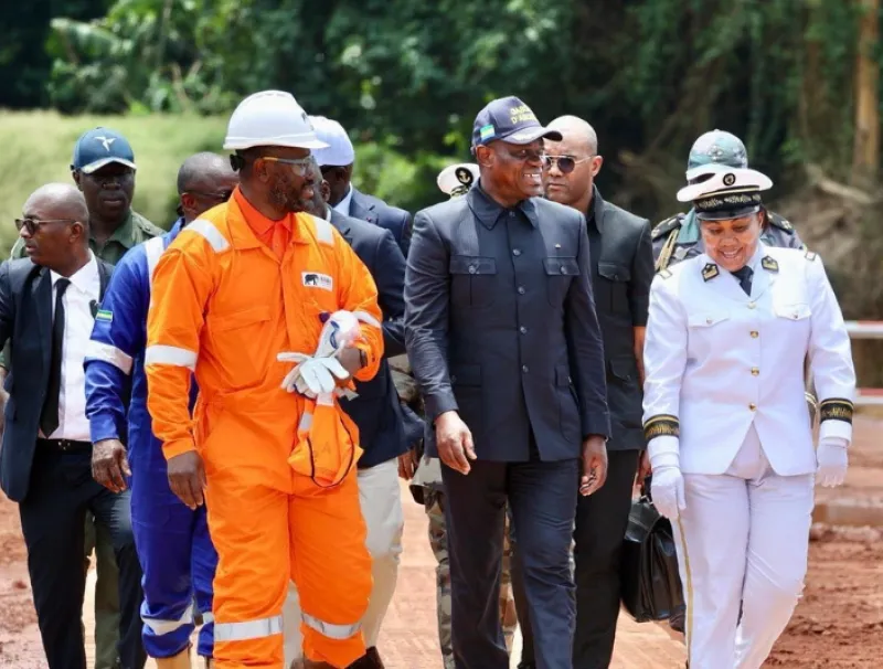 Brice Clotaire Oligui Nguema, président du Gabon