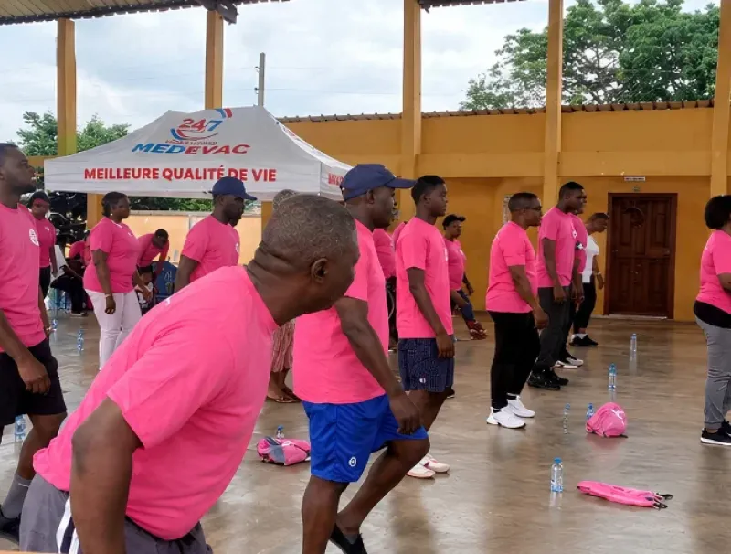Avec sa campagne ‘‘Octobre Rose’’ à Franceville, la SEEG met la santé de ses agents au coeur des priorités.