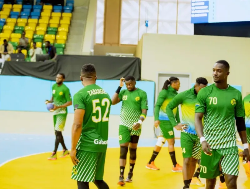 L’équipe du Gabon de handball