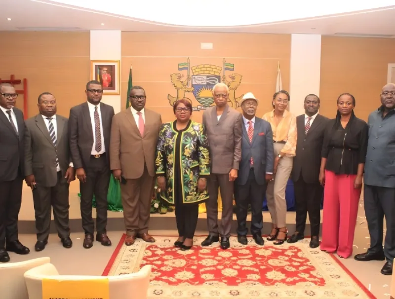 Eugène Mba, maire de libreville