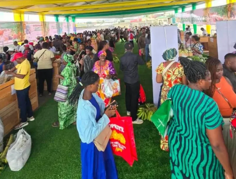 Foire agricole de Nzeng-Ayong