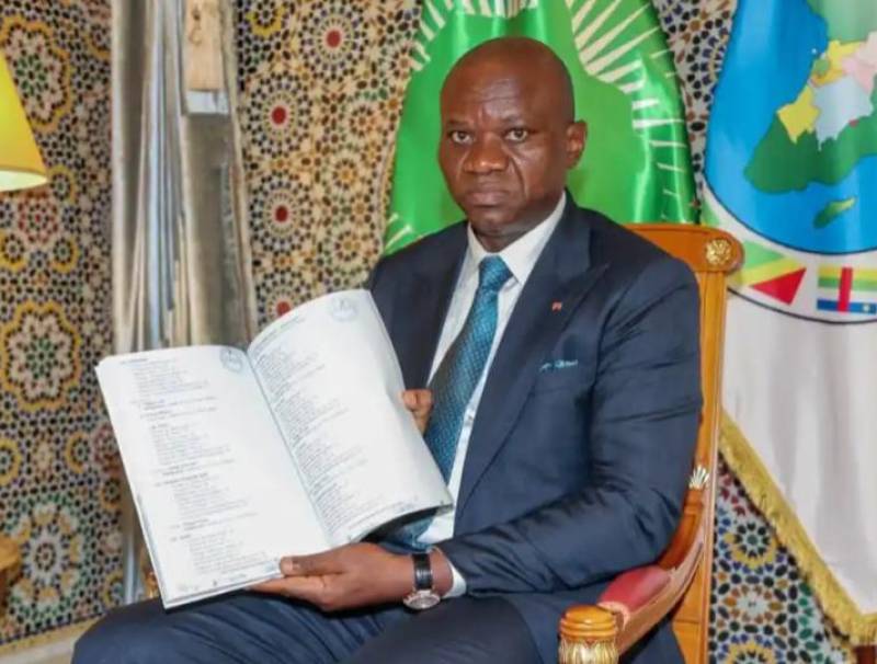 Brice Clotaire Oligui Nguema, président du Gabon 