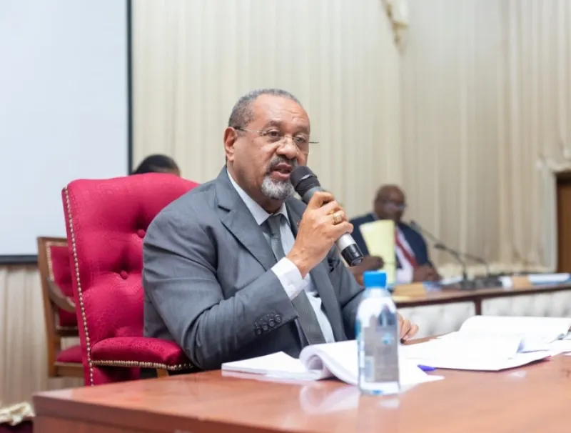 Guy-Bertrand Mapangou, président du Conseil Economique, Social, Economique, Environnemental et Culturel