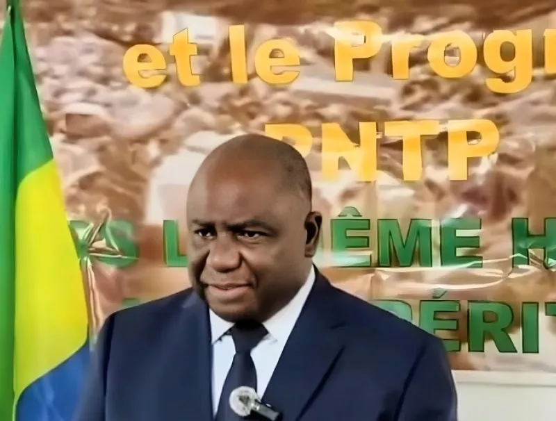 Jean Rémi Yama, président du Parti national pour le travail et le progrès (PNTP)