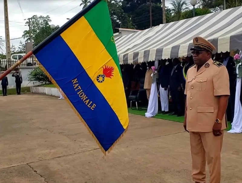 Journée du drapeau à Lambaréné