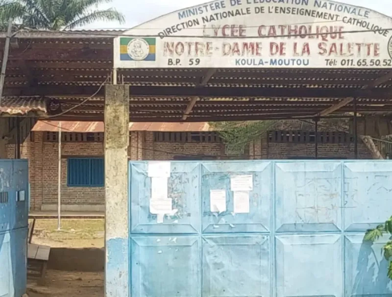 Koulamoutou/ Une rentrée en douceur au lycée catholique Notre-Dame de Salette
