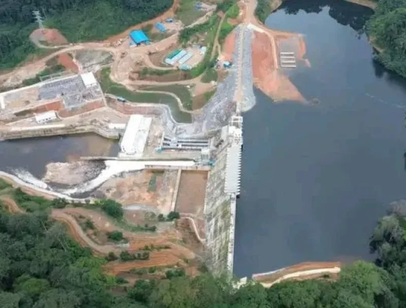 Le barrage de Kinguélé-Aval annoncé à 95 % d’achèvement.