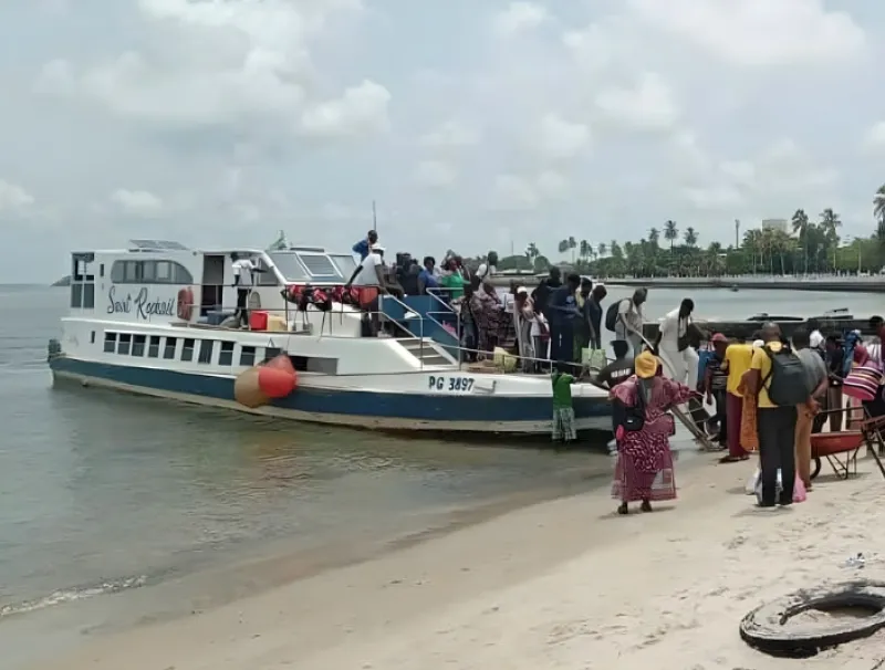 L’arrivée de «Saint Raphaël» à Port-Gentil