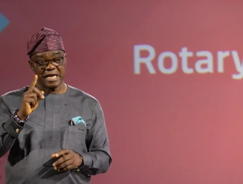 Olayinka Hakeem Babalola, président du Rotary International
