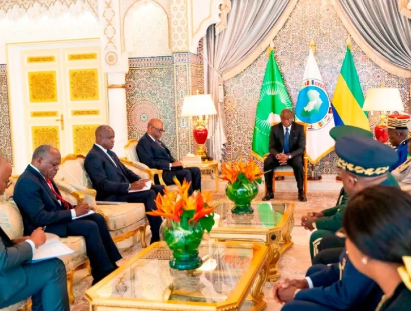 Brice Clotaire Oligui Nguema, président du Gabon 