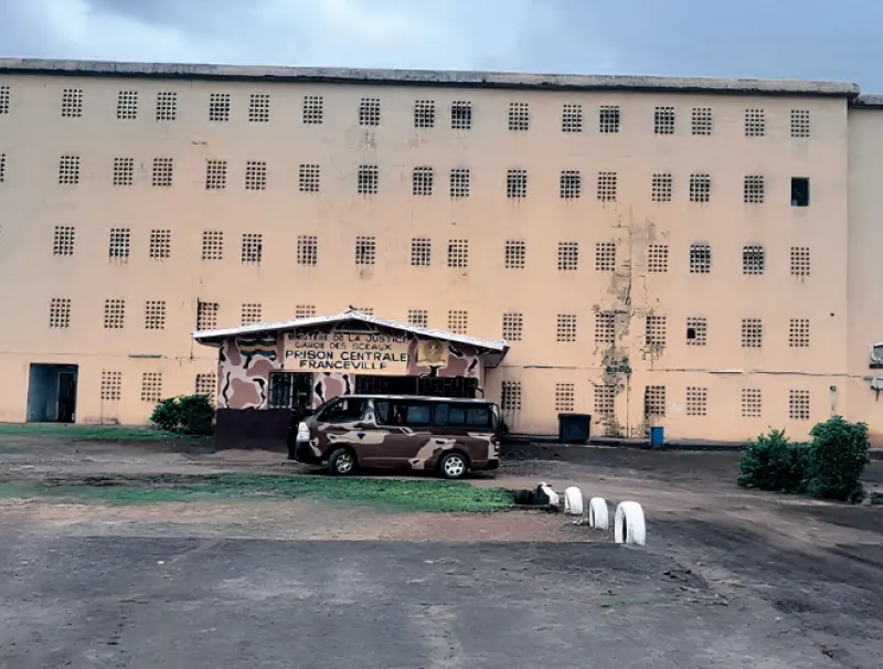 Prison de Yene à Franceville au Gabon 