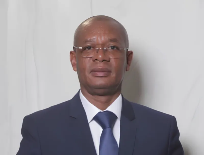 Raphaël Edzang, président du Rassemblement pour le Gabon (RPG) 