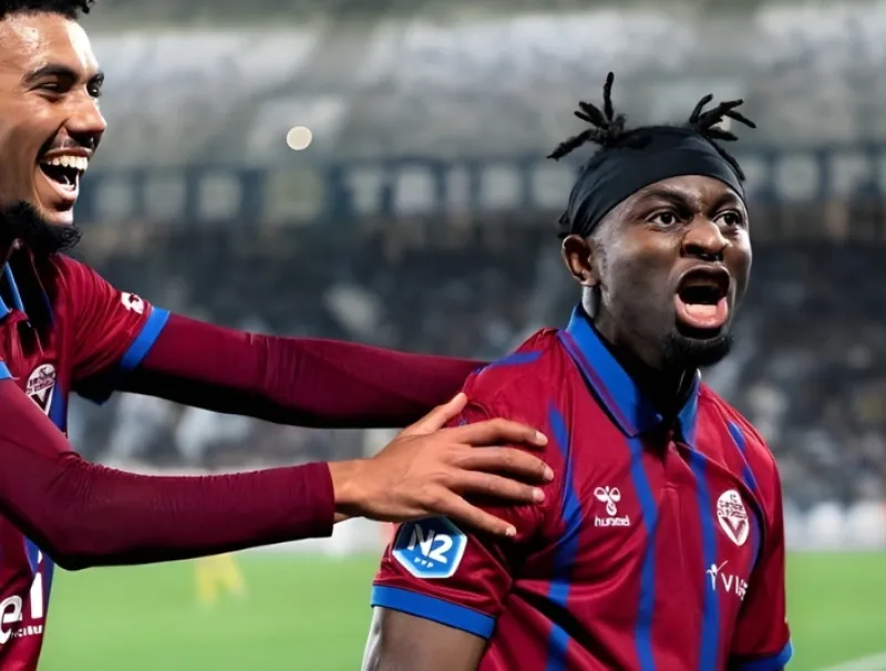 Royce Openda, footballeur gabonais