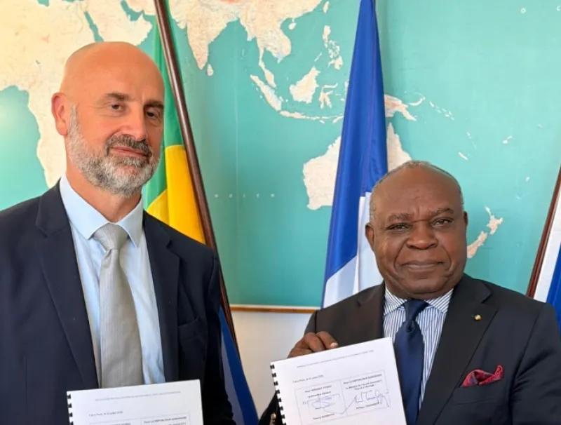 Signature du protocole d’engagement mutuel avec le géant EDF power solutions SA et Gabon Power Company.