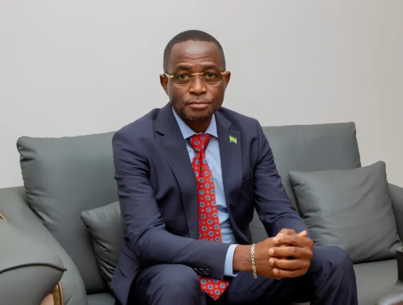 Sosthène Nguema, ministre des mines 