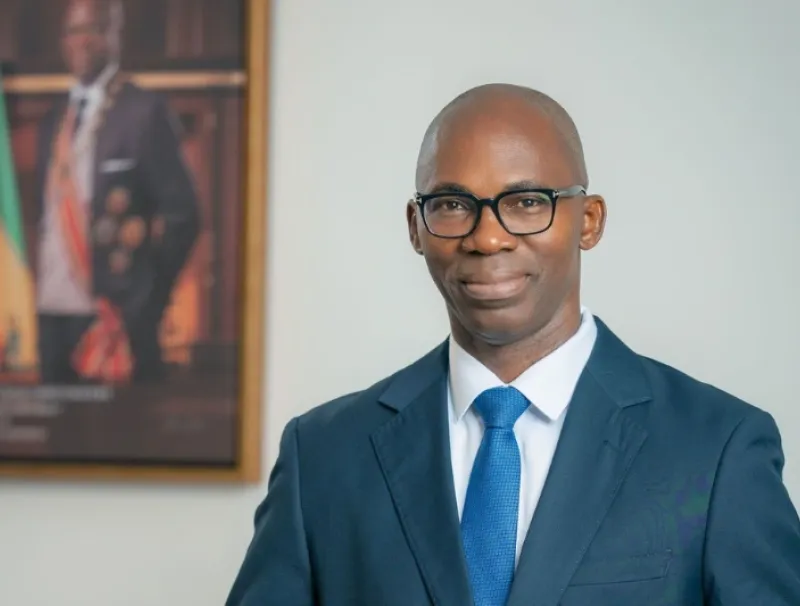 Thierry Minko, ministre de l'économie 