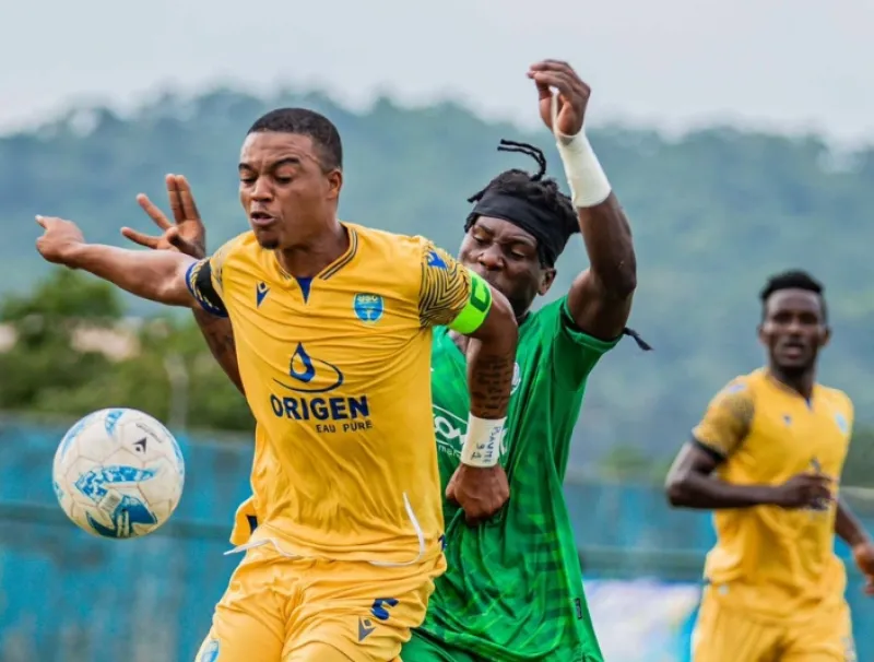 Union sportive d'Oyem face à Mangasport