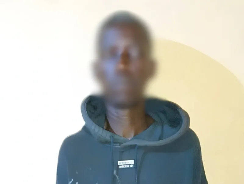 Sidy Abia'a, le violeur présumé d'une quadragénaire à Oyem.