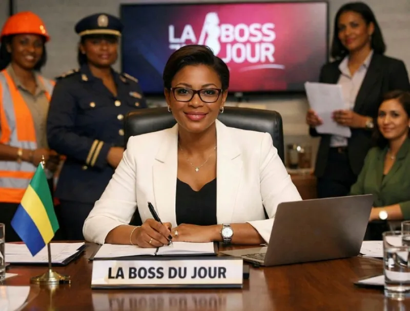 Concept de  "La Boss du Jour", par Havas Gabon