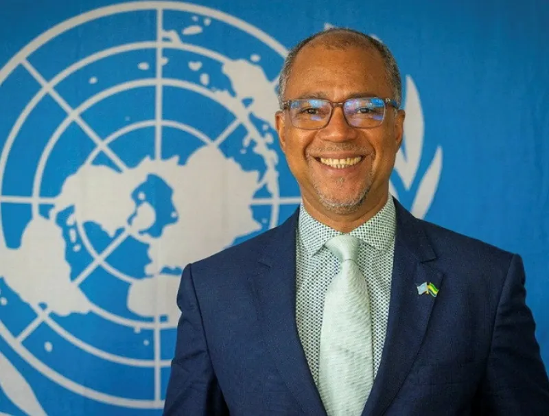 Luc Gnonlonfoun, représentant résident du Pnud au Gabon. © DR