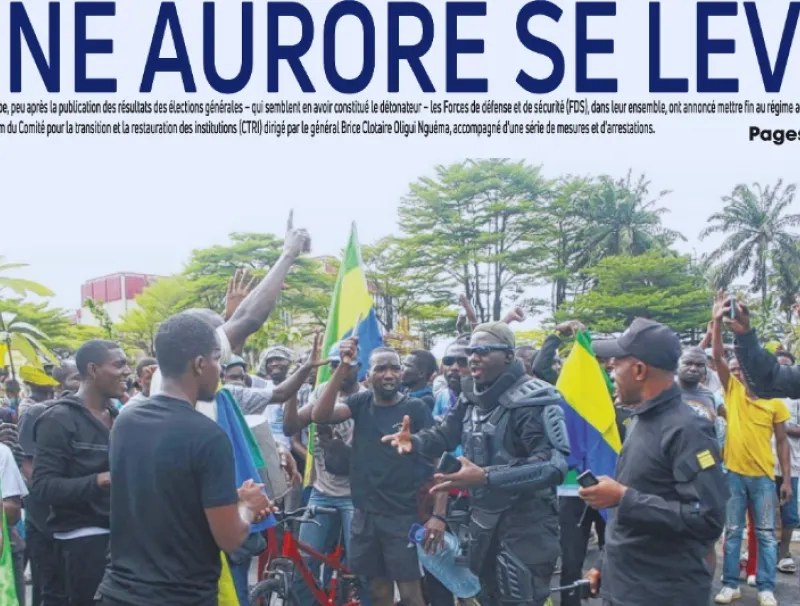 L'Union à travers ses "UNES" - Vendredi 1er Septembre 2023 | Une nouvelle page s'ouvre au Gabon !