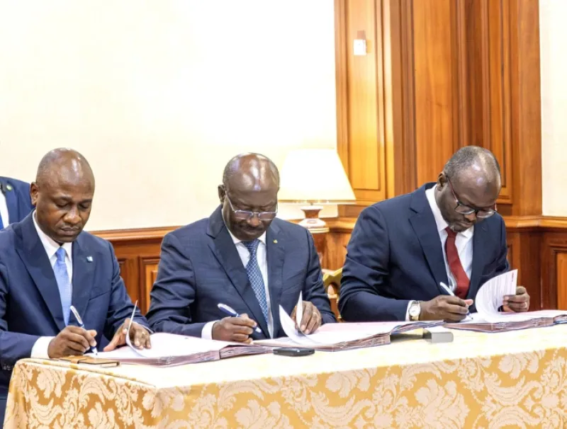 tronçon routier Alembe–Mikouy