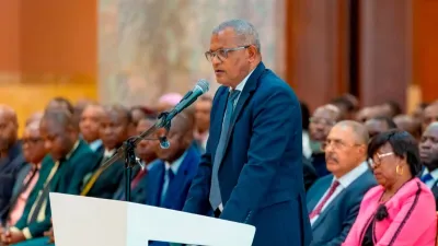 Alain Claude Kouakoua, président de la FEG