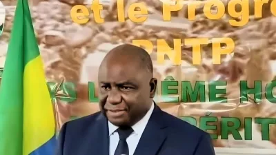 Jean Rémi Yama, président du Parti national pour le travail et le progrès (PNTP)