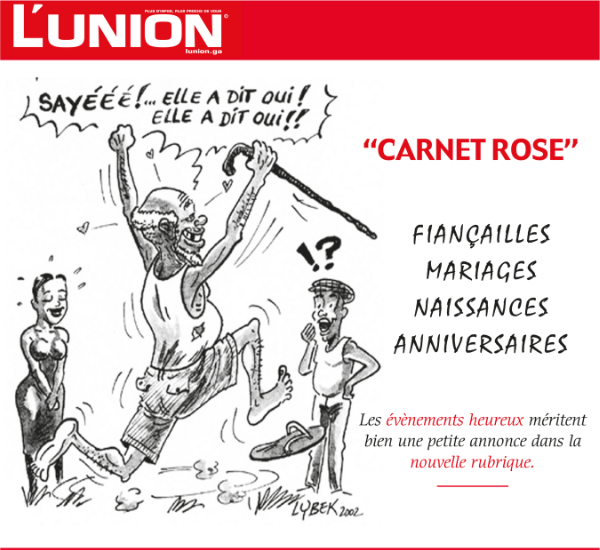 Carnet Rose L'Union