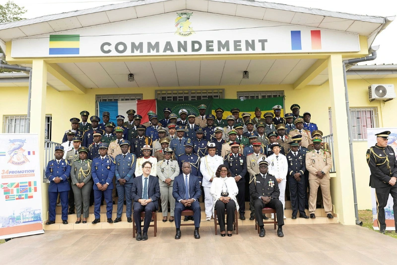 École d’état-major : 60 officiers de 11 pays reçoivent leur brevet