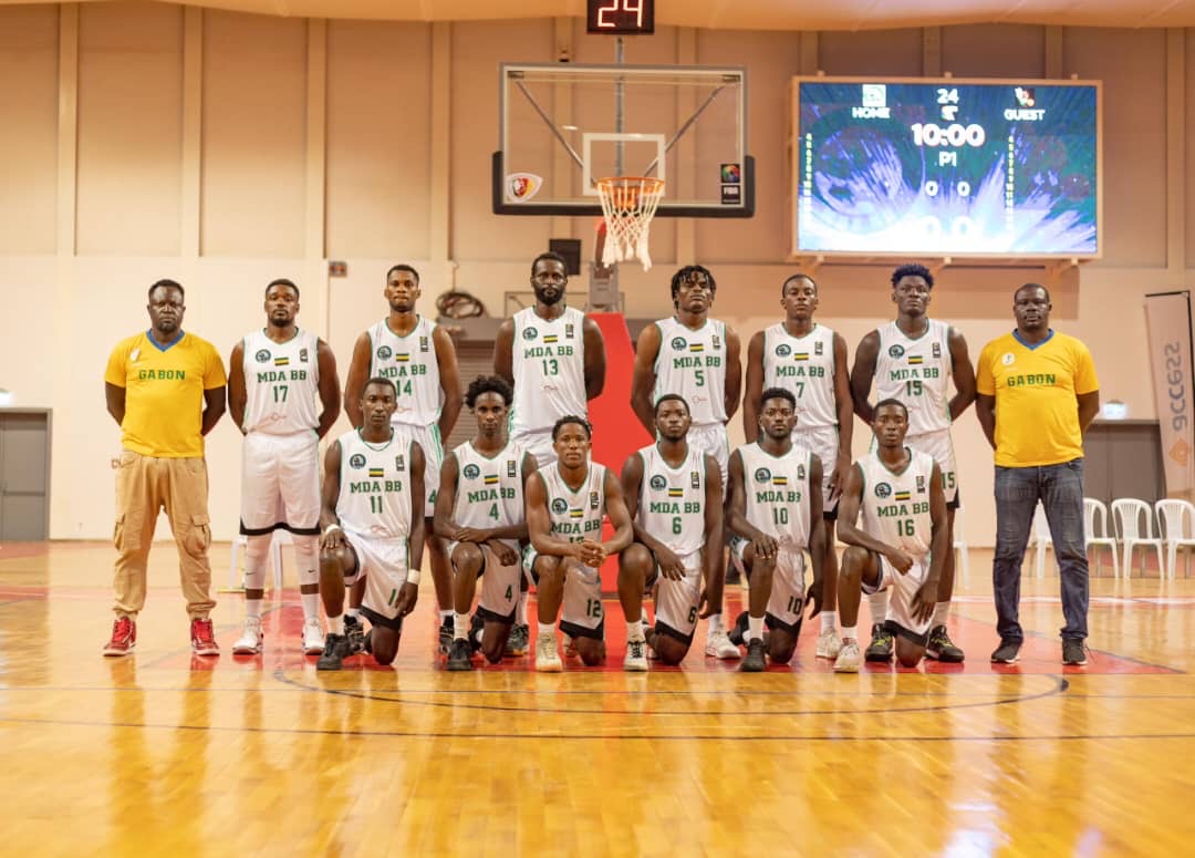 L’équipe gabonaise de Moanda Basket © DR