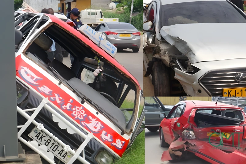 Accident de circulation à Libreville