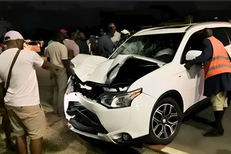 Accident au boulevard triomphal