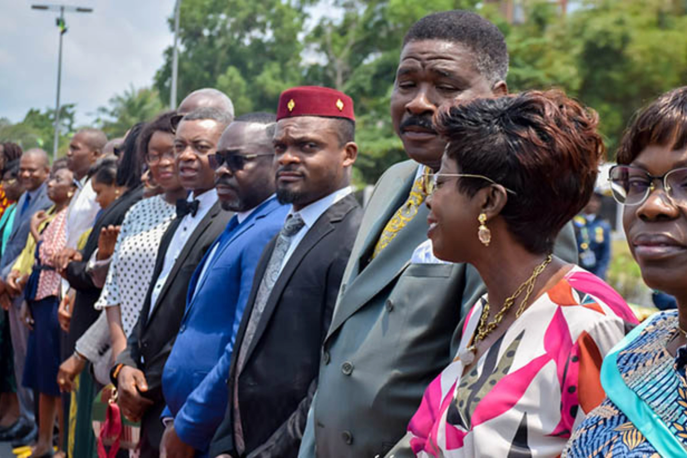 Les acteurs culturels du Gabon. © DR