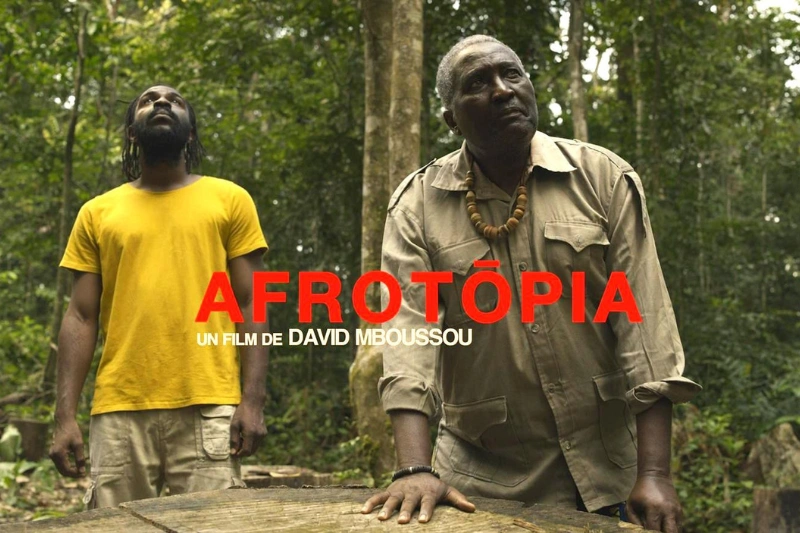 Affiche de Afrotopia du réalisateur David Mboussou.