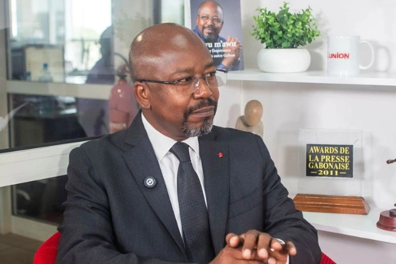 Alain Claude Bilie-By-Nzé, président du parti Ensemble pour le Gabon (EPG)
