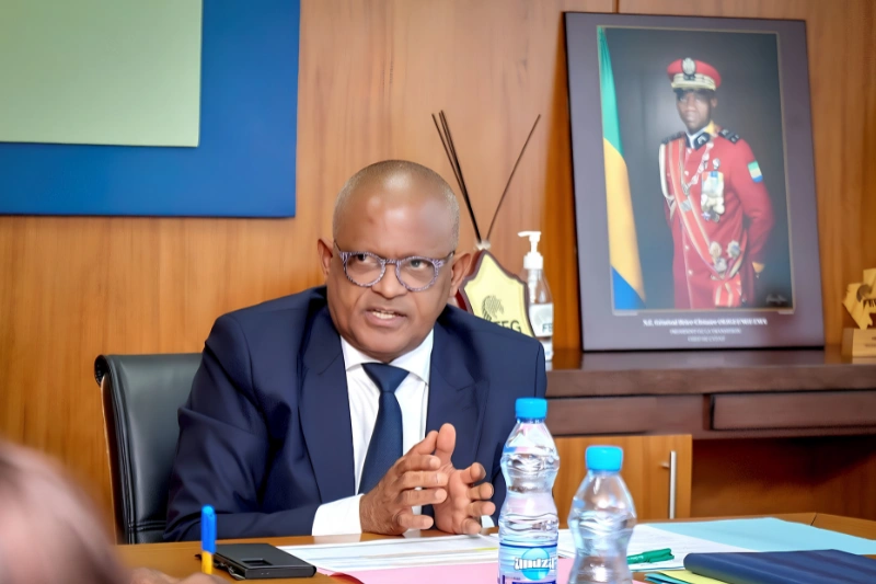 Alain Claude Kouakoua, président de la FEG