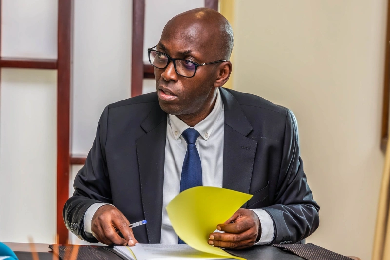 Augustin Emane, ministre de la justice