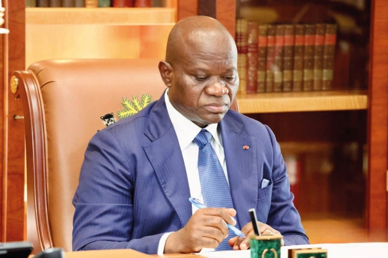 Brice Clotaire Oligui Nguema, président du Gabon