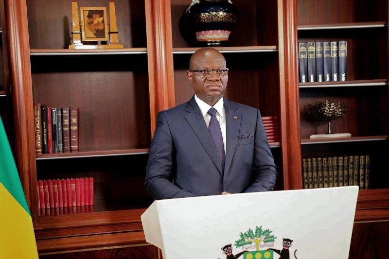 Brice Clotaire Oligui Nguema, président du Gabon