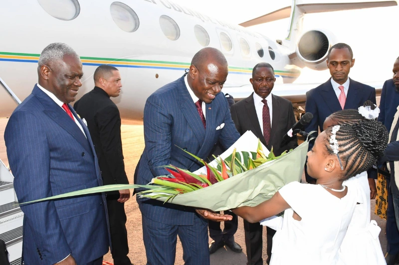 Brice Clotaire Oligui Nguema, président du Gabon