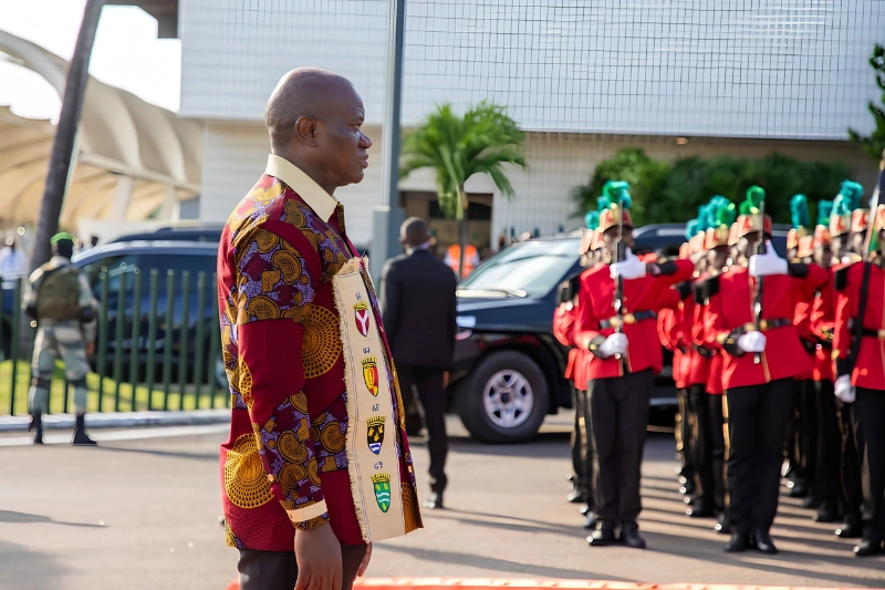Brice Clotaire Oligui Nguema, président du Gabon