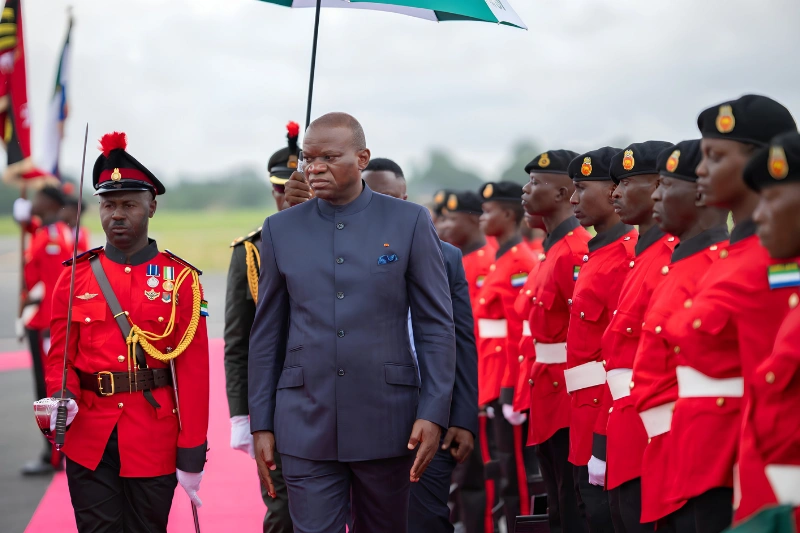 Brice Clotaire Oligui Nguema, président du Gabon 