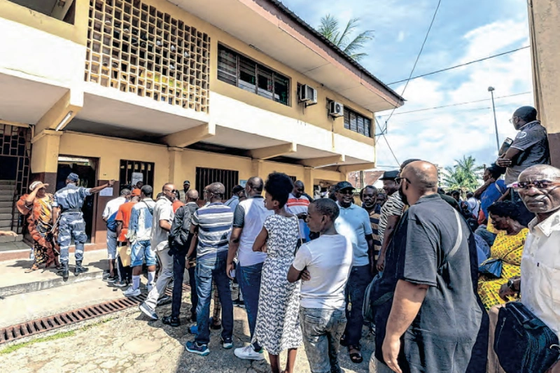 Le 12 avril 2025, les Gabonais se sont rués vers les bureaux de vote
