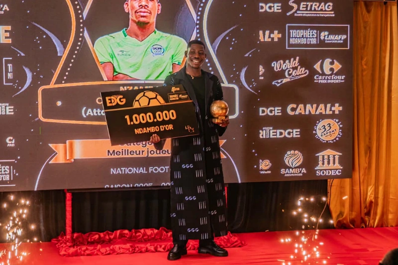 Football : Caleb Nzamba, Ndambo d'Or 2026