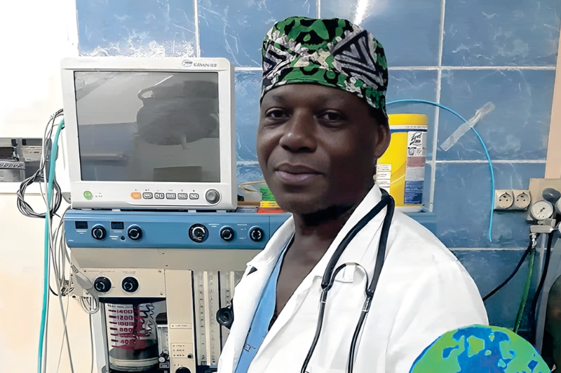 Christophe Mindonga, anesthésiste