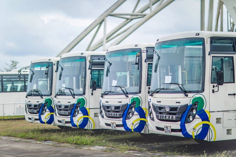 Bus de la Compagnie nationale de transport (CNT)