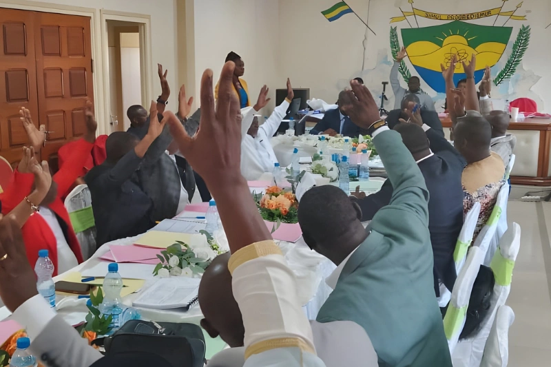 Mounana/Conseil municipal : le budget primitif 2026 voté à l’unanimité